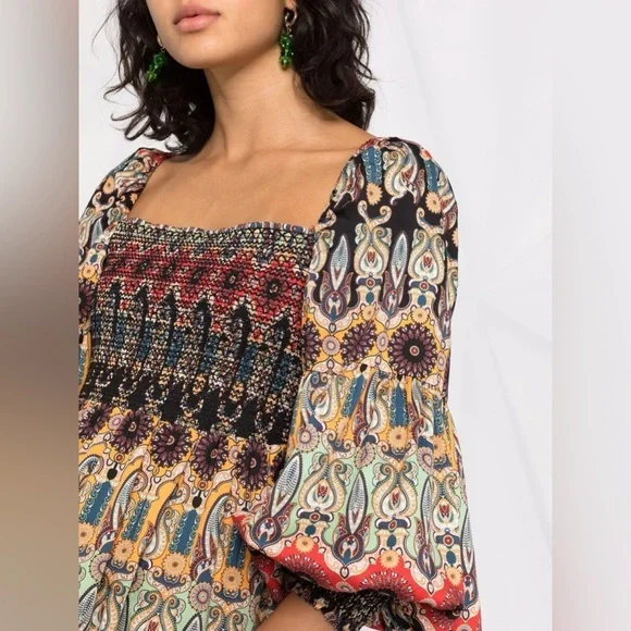 Alice + olivia Julissa Empire Waist Mini Dress - Picture 5 of 12